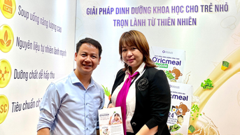 Nhãn hàng O'ricmeal đồng hành cùng Hội nghị Khoa học Nhi khoa năm 2023