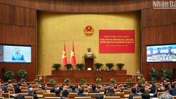 [Ảnh] Khai mạc Hội nghị toàn quốc về đột phá phát triển khoa học, công nghệ, đổi mới sáng tạo và chuyển đổi số quốc gia