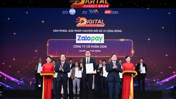 Mã QR Đa Năng Zalopay được vinh danh Giải pháp Chuyển đổi số vì cộng đồng
