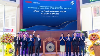 GELEX Electric 주식 3억 주 HoSE에 상장