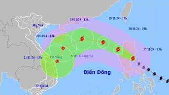 Tin bão mới nhất, khẩn cấp ứng phó với bão Manyi giật trên cấp 17 sắp vào Biển Đông