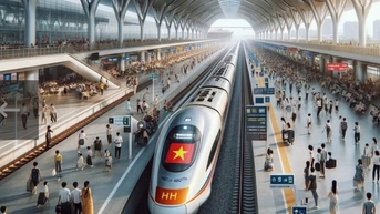 Khảo sát vị trí xây ga đường sắt tốc độ cao Bắc