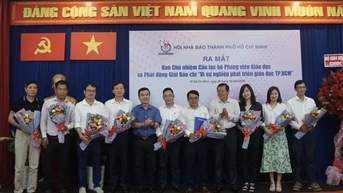 Phát động giải thưởng báo chí 'Vì sự nghiệp phát triển giáo dục TP.HCM'