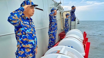 Hải quân Việt Nam và Hải quân Thái Lan phối hợp tuần tra chung trên biển