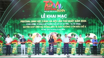 Hà Nội khai mạc Festival Sinh vật cảnh, quyên góp ủng hộ đồng bào vùng lũ