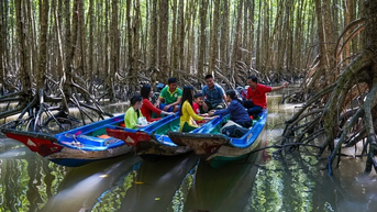 Trải nghiệm du lịch sinh thái ở Mũi Cà Mau