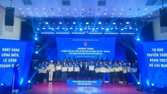Hà Nội tuyên dương 70 cán bộ Đoàn tiêu biểu năm 2023