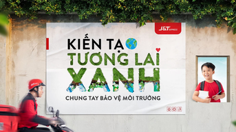 J&T Express triển khai chiến dịch thu gom rác thải nhựa
