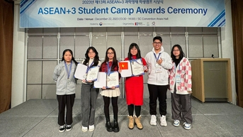 Học sinh Việt Nam giành giải thưởng tại cuộc thi khoa học khu vực