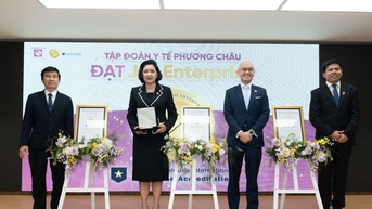 Tập đoàn y tế đầu tiên Đông Nam Á đạt chứng nhận JCI Enterprise