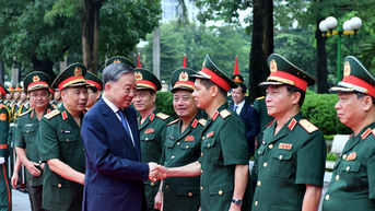 Tổng Bí thư, Chủ tịch nước dự Lễ khai giảng năm học mới của Học viện Quốc phòng