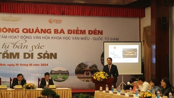 ផ្សព្វផ្សាយ​ការ​តភ្ជាប់​តម្លៃ​បេតិកភណ្ឌ​ពី​ប្រាសាទ​អក្សរសាស្ត្រ - Quoc Tu Giam ទៅ​វិមាន​ឯករាជ្យ