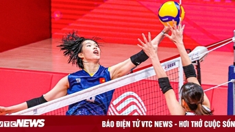 Đội tuyển bóng chuyền nữ Việt Nam tranh HCĐ với Thái Lan