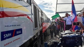 Malaysia ra mắt tàu chở hàng ASEAN Express, kết nối thị trường Đông Nam Á và Trung Quốc