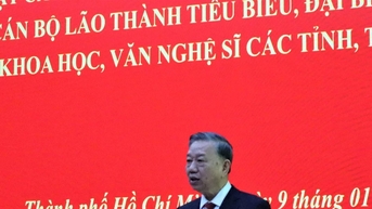 Tổng Bí thư gặp mặt nguyên lãnh đạo Đảng, Nhà nước, trí thức, giới văn nghệ sĩ khu vực phía Nam