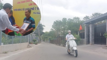 Người dân đất Thủ góp tiền tỷ ‘lên đời’ đường lầy lội để đón Tết