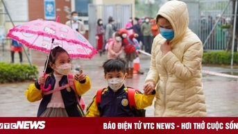 Học sinh mầm non, tiểu học Hà Nội nghỉ học khi nhiệt độ dưới 10 độ C