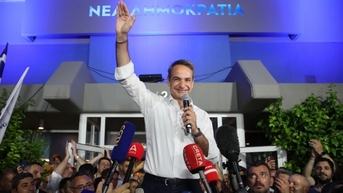 Cựu Thủ tướng Hy Lạp Mitsotakis chiến thắng trong cuộc bầu cử lại