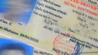 Sang tháng 12, một quy định mới liên quan đến đổi GPLX có hiệu lực