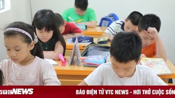 Vừa vào lớp 1, nhiều phụ huynh biến con thành 'thợ cày' học thêm kín tuần