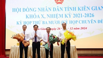 Kiên Giang có tân chủ tịch UBND tỉnh
