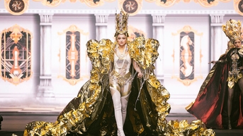 Phương Khánh, Ngọc Châu đẹp lộng lẫy trong show thời trang Golden Era