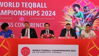 TP.HCM tổ chức giải vô địch teqball thế giới 2024 trên phố đi bộ Nguyễn Huệ