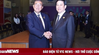 ប្រធានរដ្ឋ Luong Cuong ជួបជាមួយនាយករដ្ឋមន្ត្រីជប៉ុន Ishiba Shigeru