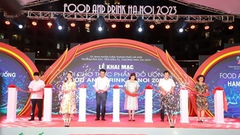 ពង្រឹងសកម្មភាពផ្សព្វផ្សាយពាណិជ្ជកម្មពីពិព័រណ៍អាហារ និងភេសជ្ជៈហាណូយឆ្នាំ 2023