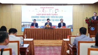 Ảnh: Giới thiệu chương trình xúc tiến Du lịch