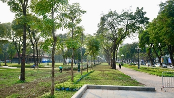 Đầu tư xây dựng 16 công viên chuyên đề để Hà Nội thêm xanh
