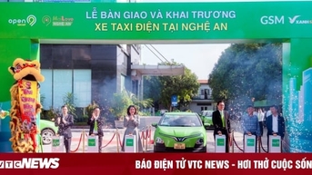Công ty Sơn Nam thuê xe VinFast từ GSM, triển khai dịch vụ taxi điện MaiLove