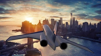 Máy bay siêu thanh hạng sang tốc độ 1.800 km/h