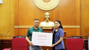 1.094 tỷ đồng ủng hộ đồng bào các tỉnh phía Bắc khắc phục hậu quả bão lũ