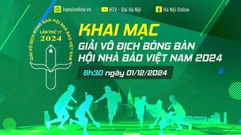 ថ្ងៃនេះ (ថ្ងៃទី 1 ខែធ្នូ) សមាគមអ្នកកាសែតវៀតណាមលើកទី 17 ជើងឯកវាយកូនឃ្លីលើតុ