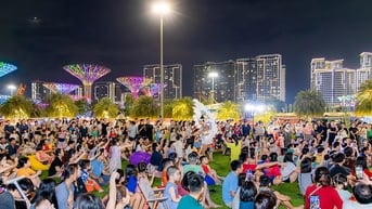 Cư dân The Beverly choáng ngợp với chuỗi lễ hội và nhịp sống sôi động của Vinhomes Grand Park