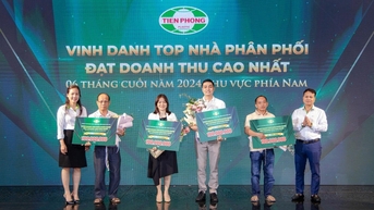 Nhựa Tiền Phong Phía Nam vinh danh các nhà phân phối xuất sắc năm 2024