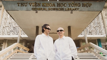 Thư viện Khoa học Tổng hợp TP.HCM thành sàn diễn thời trang