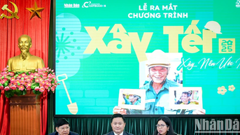 [Ảnh] Lễ ra mắt chương trình "Xây Tết 2025"