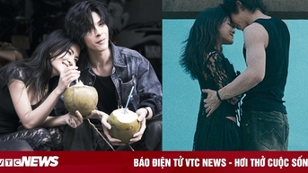 Hà Nhi 'khoá môi' tình tứ với Denis Đặng