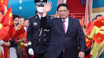 Thủ tướng Phạm Minh Chính đã tới Bắc Kinh