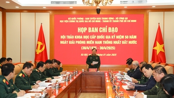 Chuẩn bị tốt Hội thảo khoa học kỷ niệm 50 năm Ngày giải phóng miền Nam, thống nhất đất nước