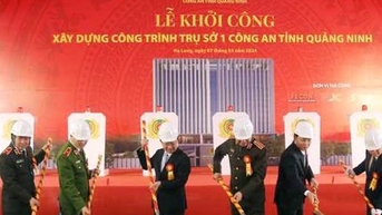 Khởi công dự án xây dựng trụ sở Công an tỉnh Quảng Ninh gần 800 tỷ