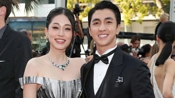 Diễn viên Bình An, á hậu Phương Nga rạng rỡ trên thảm đỏ Cannes
