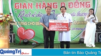Gian hàng 0 đồng “Kết nối sẻ chia – Trao tặng yêu thương”