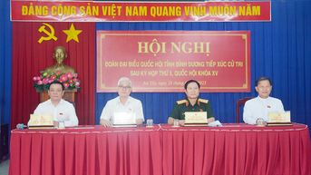 Thượng tướng Nguyễn Tân Cương: Cử tri phối hợp chặt chẽ với chính quyền, lực lượng vũ trang địa phương nâng cao tinh thần cảnh giác, giữ vững an ninh chính trị, trật tự an toàn xã hội