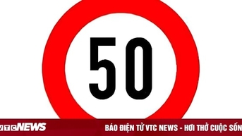 Số 50 trên biển báo có ý nghĩa gì?