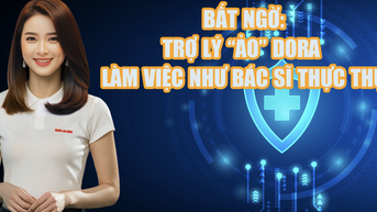 ជំនួយការនិម្មិត Dora ធ្វើការដូចវេជ្ជបណ្ឌិតពិតប្រាកដ