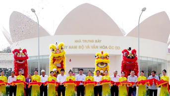 ដុងថាប៖ សម្ពោធគណៈកម្មាធិការបក្សភូមិភាគភាគខាងត្បូង និងផ្ទះតាំងពិព័រណ៍វប្បធម៌អូរកែវ