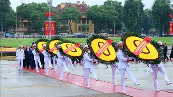 Lãnh đạo Đảng, Nhà nước vào Lăng viếng Chủ tịch Hồ Chí Minh nhân dịp 79 năm Quốc khánh 2/9